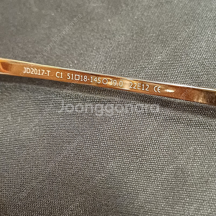 오운데이 X 존딜린저 안경테 JD2017-T C1--3
