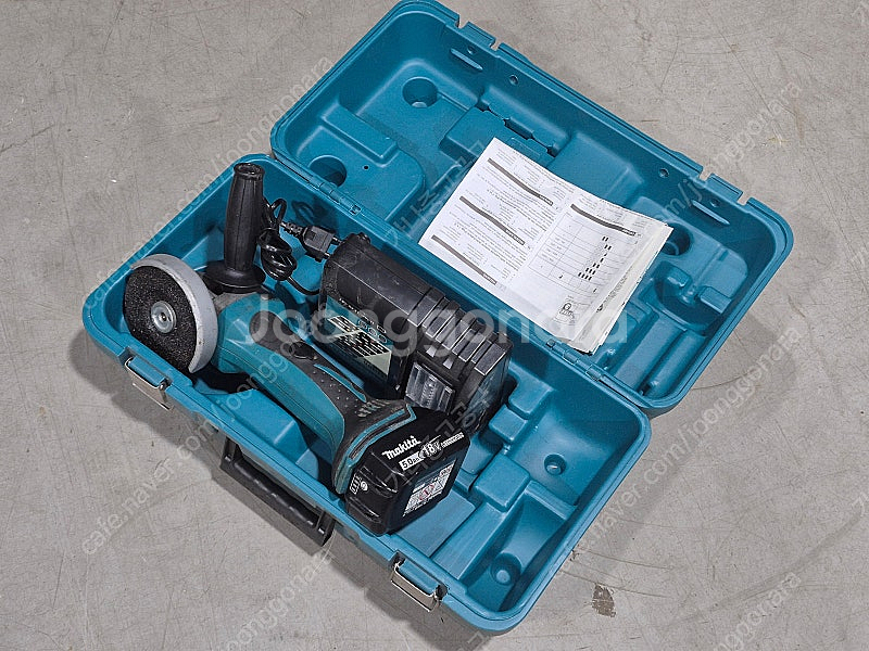 마끼다 충전 무선그라인더 (makita/ DGA402Z...--0