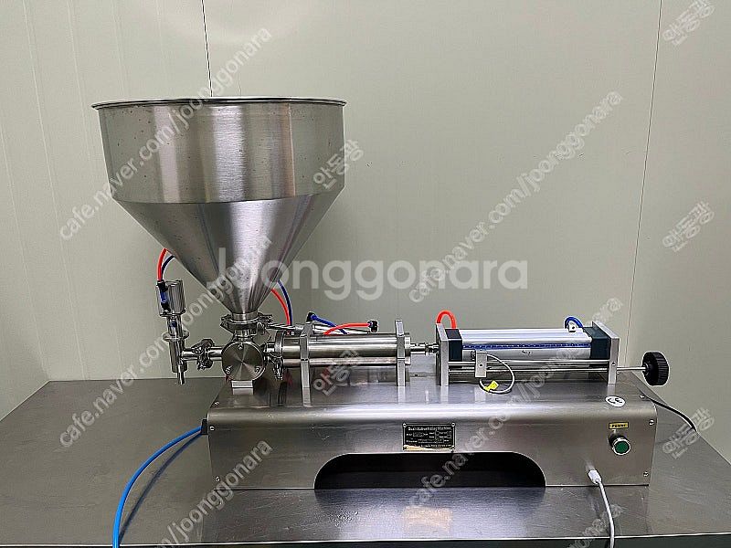 고점도 액상충진기 50-500ml 저렴하게 판매합니다.--0
