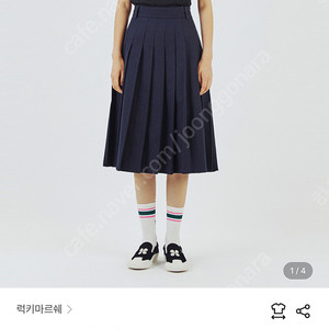 럭키마르쉐 플리츠 스커트 럭키슈에뜨
