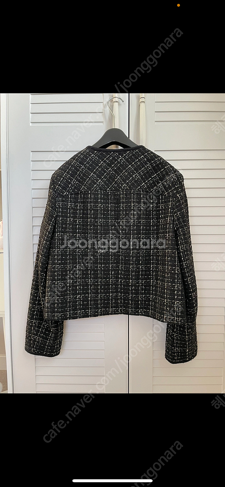 씨씨콜렉트 트위드자켓 55사이즈 (드라이완료)--2