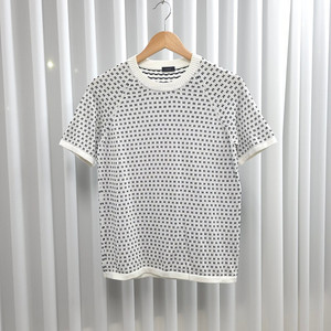 조셉 JOSEPH 영국 자가드 반팔 니트 S / 한섬 타임 마인 오브제 시스템 산드로 마쥬 구호 쟈딕앤볼테르 랑방 폴로 이자벨마랑 이로 버버리 톰보이 자라 코스