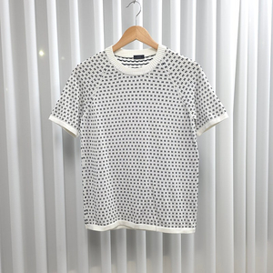 조셉 JOSEPH 영국 자가드 반팔 니트 S / 한섬 타임 마인 오브제 시스템 산드로 마쥬 구호 쟈딕앤볼테르 랑방 폴로 이자벨마랑 이로 버버리 톰보이 자라 코스