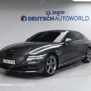 회색 제네시스 G80 중고 제네시스 중고 2.5 가솔린 터보 AWD 기본형 중고자동차가격 69,551 km