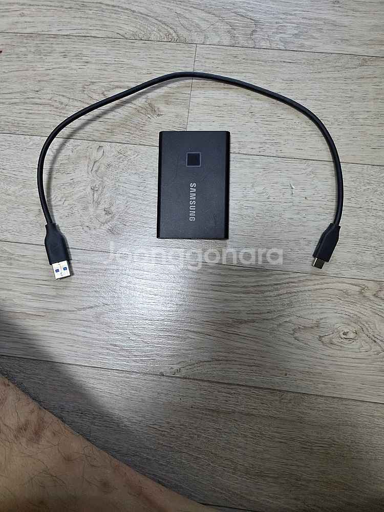 삼성 T7 touch ssd 2TB(검정색)--1