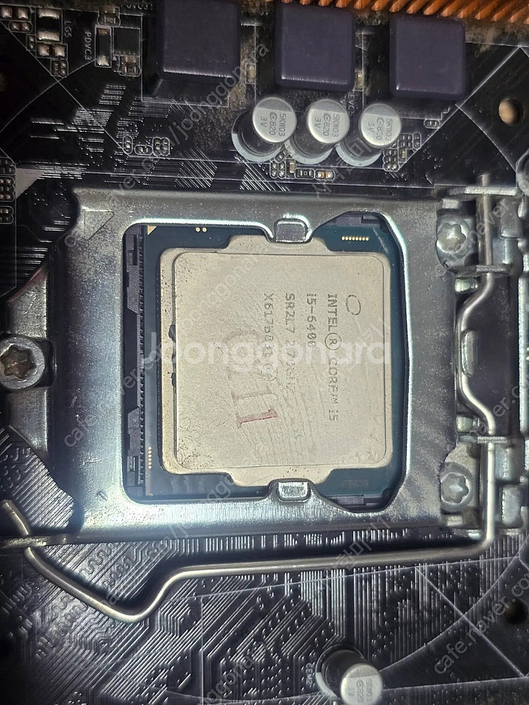 i5-6400 + H110M 메인보드--1