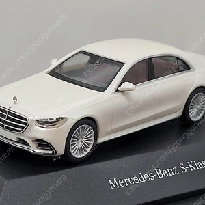 1:87 헤르파 벤츠 W223 S클래스 화이트 다이캐스트 모형자동차