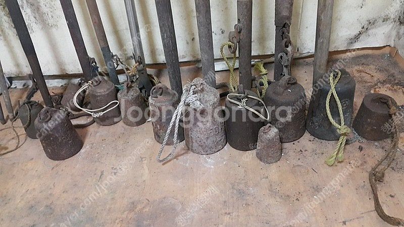 옛날 돼지저울 쌀가마저울 막대저울 150kg 5kg저울--2