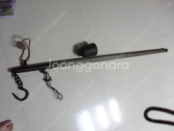 옛날 돼지저울 쌀가마저울 막대저울 150kg 5kg저울--3