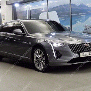 회색 캐딜락 CT6 중고 3.6 플래티넘 AWD 중고차싸게사기 98,364 km