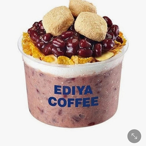 이디야커피 팥인절미 1인빙수