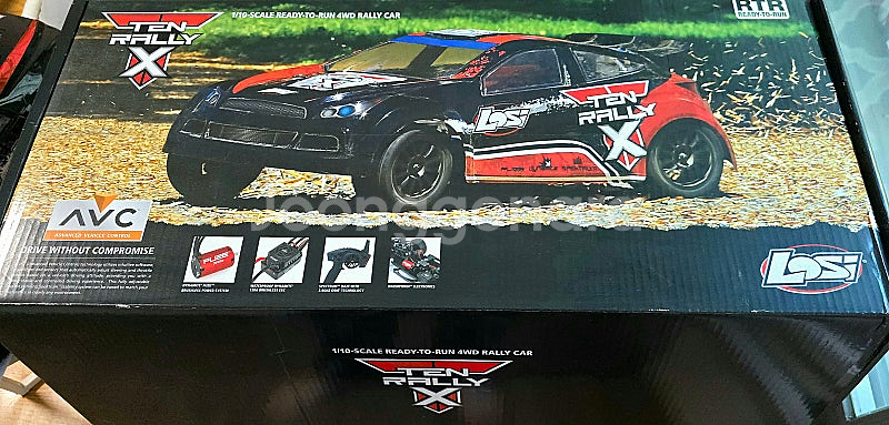Losi TEN RALLY X. 1/10스케일. RC카--0