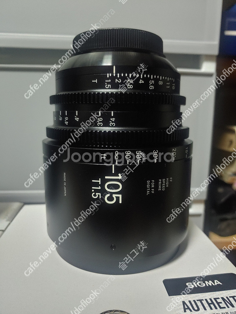 시그마 시네 CINE 렌즈 40mm / 105mm 판매...--1