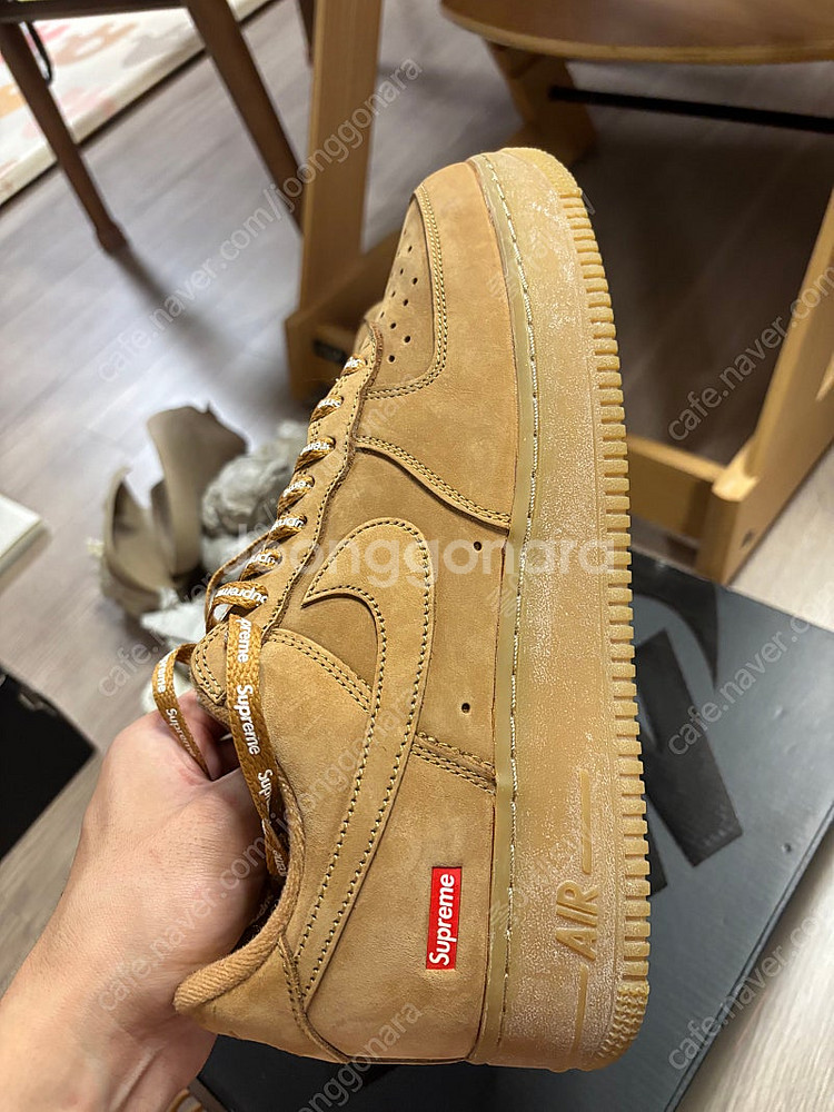 나이키x슈프림 된장포스 270사이즈--4
