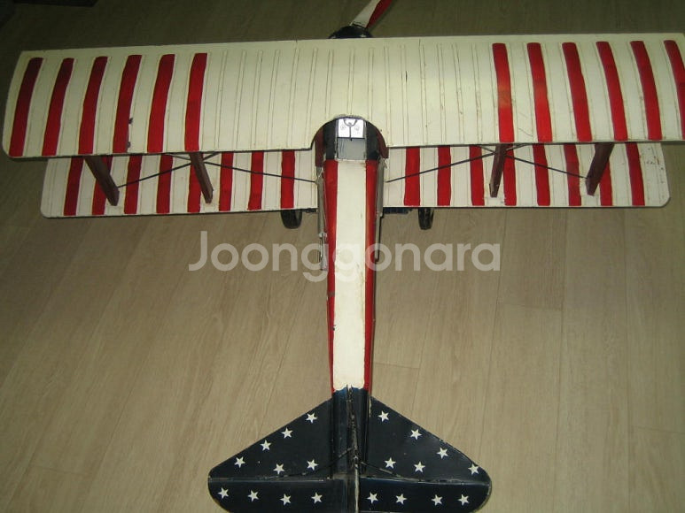 중,대형 옛날 양철비행기 추억의 양철비행기 모형비행기 ...--9