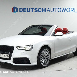 아우디 A5 중고차 아우디 중고 흰색 2016년식 80,000km 40 TFSI 콰트로 카브리올레 개인사업자 차량구매