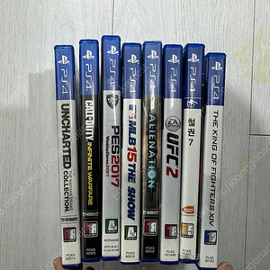 ps 4 게임타이틀 11개 10만원에 팝니다.