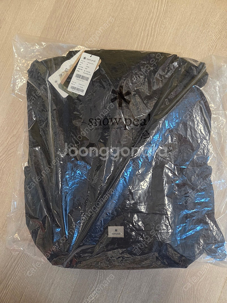 스노우피크 캠플 백팩 15L 블랙 미사용 새상품--1