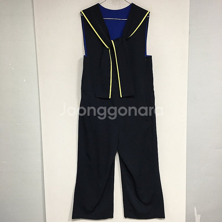 럭키슈에뜨 세일러 카라 점프수트 36 / 랑방 마인 오...--0