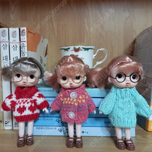 (택포)미니 구체관절인형 3종일괄/ 구관인형/ 관절인형