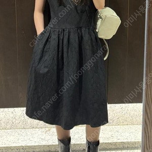 블루민 자카드 원피스 드레스 1사이즈