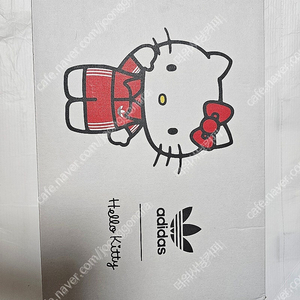 (270) 아디다스 우먼스 슈퍼스타 헬로키티 블루 9만원