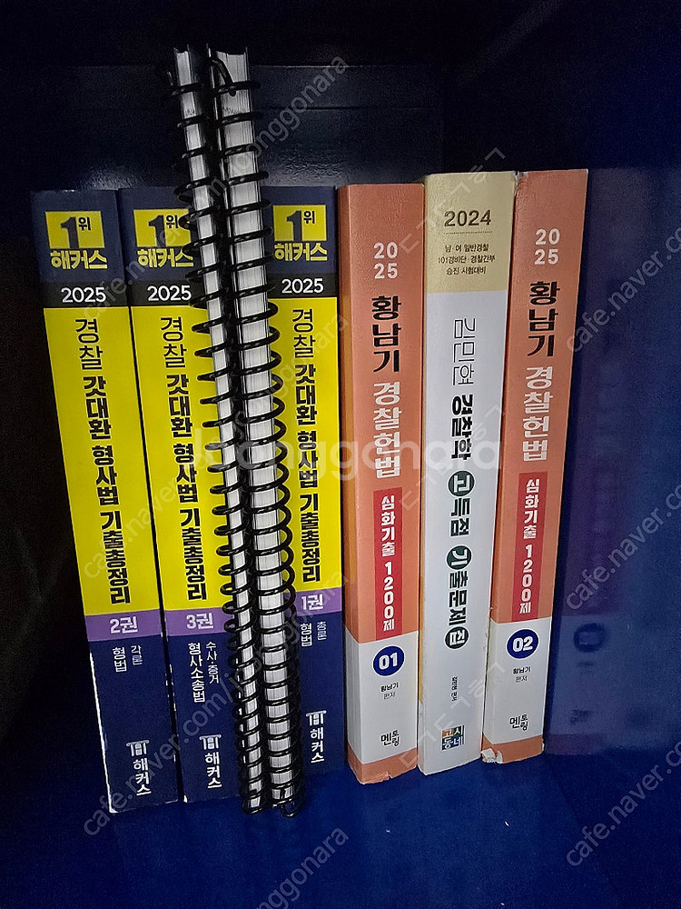 김민현 경찰학 기출문제집 5천원--0