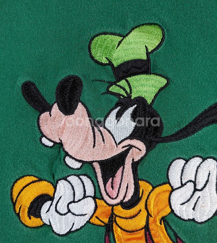 구피 자수 반팔 티셔츠 S--3