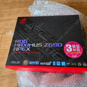 ASUS ROG Z690 APEX (리퍼제품) 팝니다.