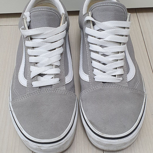반스(VANS) 올드스쿨 그레이 스니커즈 운동화 보드화 판매(260)