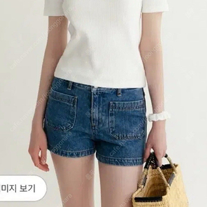 Sie 시에 페리 포켓 데님 쇼츠 팬츠 반바지