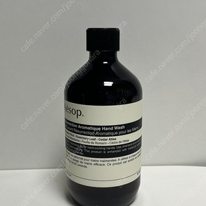 [새제품] 이솝 레저렉션 아로마틱 핸드 워시 500ml