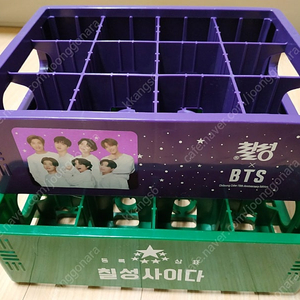 칠성 사이다 미니 레트로 bts방탄에디션 박스 일괄판매