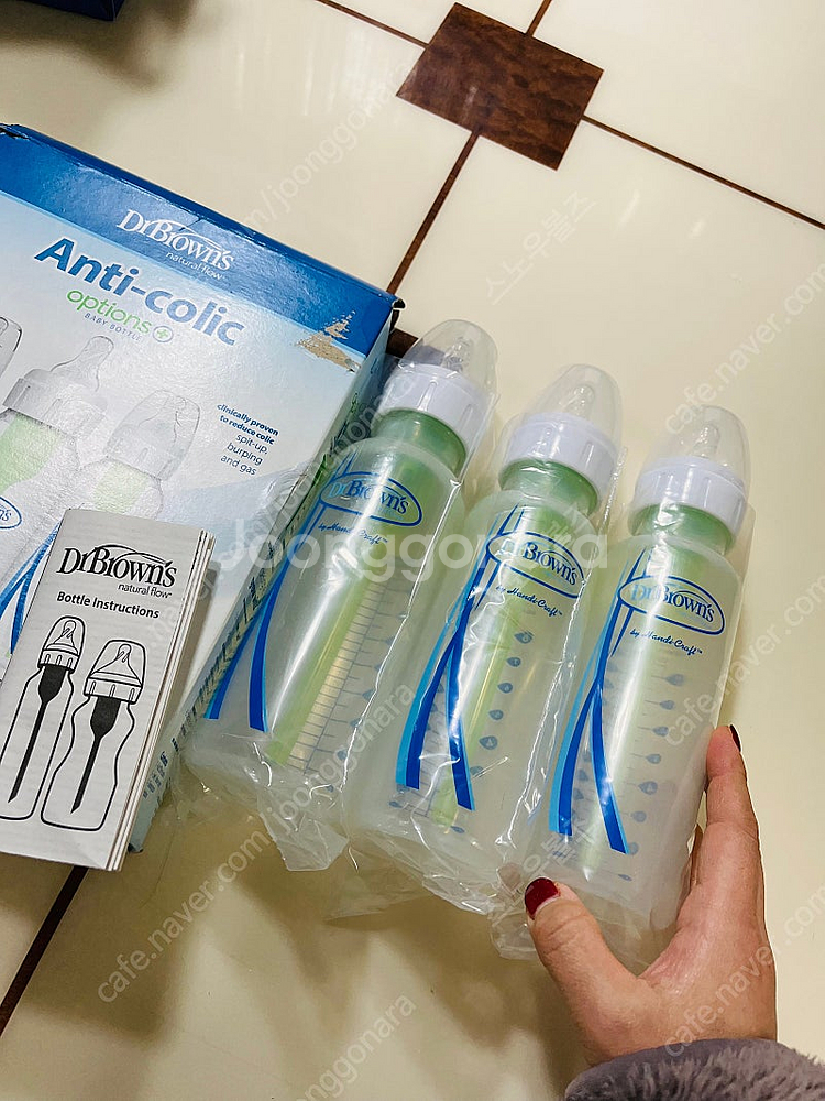 닥터브라운 내로우넥 옵션스플러스 PP젖병 250ml 3...--5