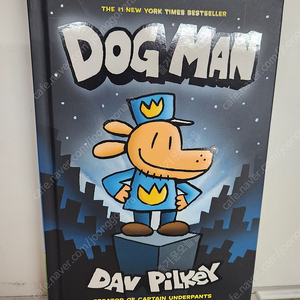 Dog Man 만화책 (영어 원서)