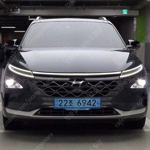 현대 넥쏘 중고차 파란색 2020년식 69,000km 프리미엄 수원중고차