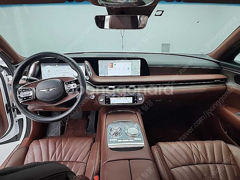 제네시스 G90 중고 제네시스 중고 가격 흰색 2023...--8