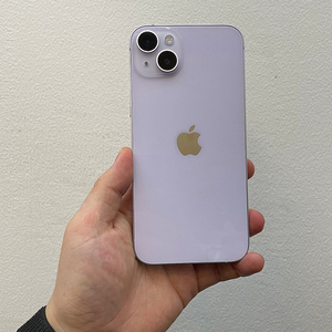 아이폰14플러스 퍼플 128GB 상태좋은 중고48만팝니다.