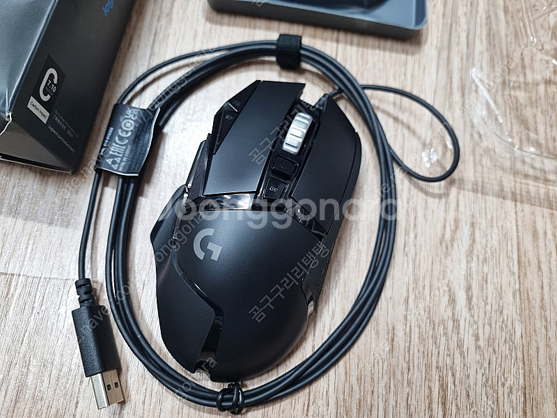 새제품 로지텍 마우스 g502 히어로--1