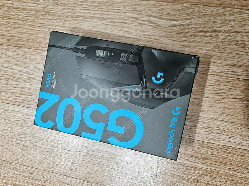 새제품 로지텍 마우스 g502 히어로--3
