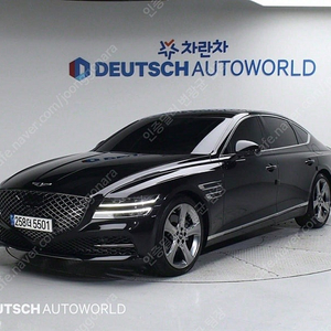 제네시스 더올뉴 G80 중고 G80 중고자동차 검정색 2021년식 35,563km 2.5 가솔린 터보 AWD 기본형 중고차량