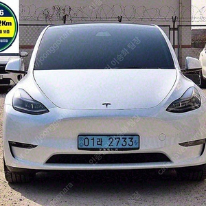 44,648 km 테슬라 모델Y 중고 테슬라 중고 퍼포먼스 중고자동차가격 당일 출고 흰색