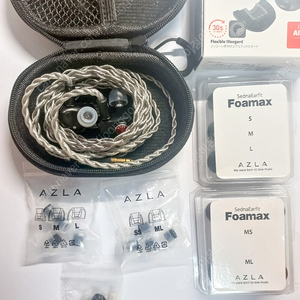 신품급 신동급 게이밍 유선 이어폰 아즈라 호라이즌2 FOAMAX 폼팁 포함