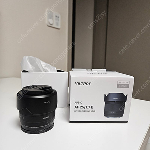 빌트록스 25mm F1.7 소니 E마운트 APS-C 렌즈
