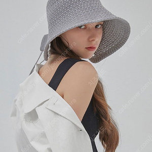 마스케라 아일라 린넨 보닛햇 그레이 새상품