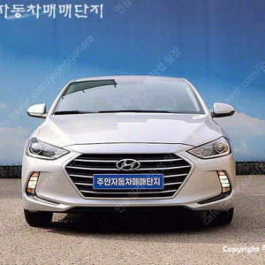 아반떼 중고차 할부가능 회색 2016년식 1.6 e-VGT 스타일 개인사업자 차량구매