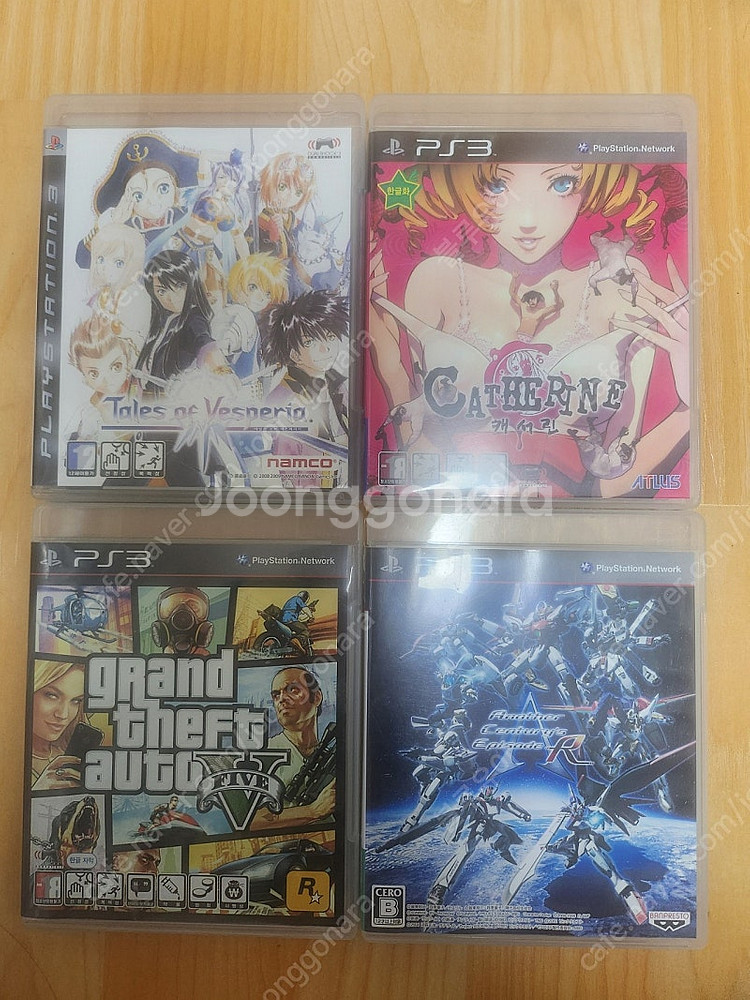 ps3 게임 4개 일괄 싸게 처분합니다--0