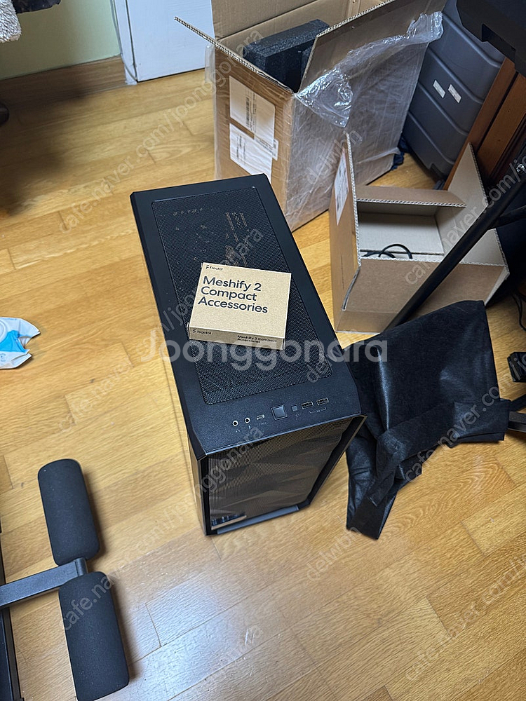 Fractal Design 메쉬파이 2 컴팩트 다크강화...--0