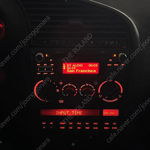 삼성 뉴SM5 L43 라구나 순정 오디오 조명 개조 올드카 클래식카 BMW E30 E36 E34