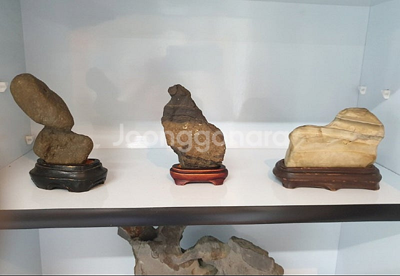 수석수집품 (수석진열장 포함)--6